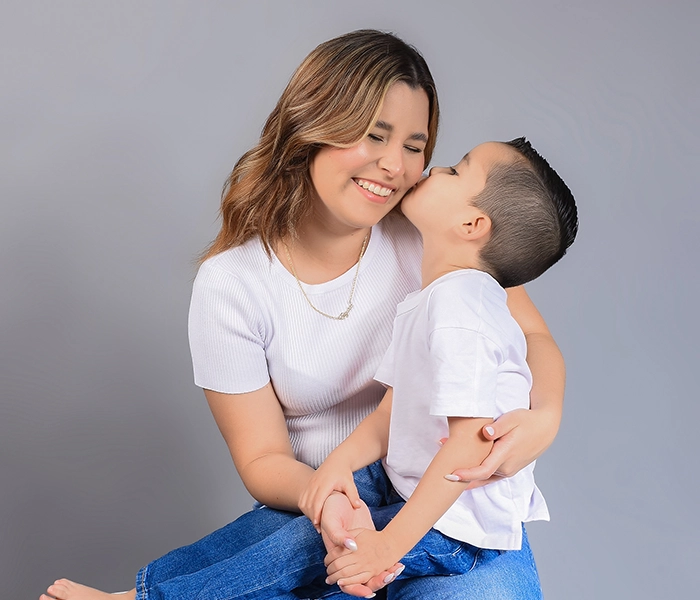Foto de mama y bebe